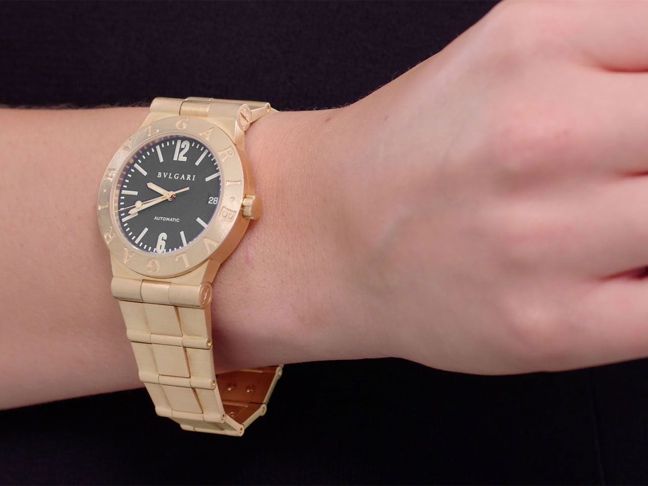 Bulgari discount gold watch