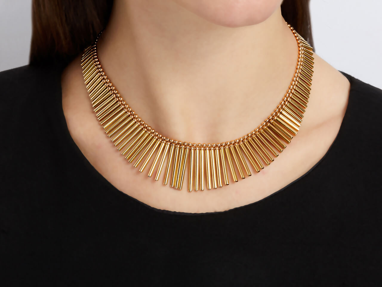 Fringe Necklace in 18K Gold #516041 – Beladora