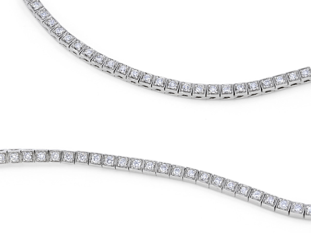 Platinum Diamond Rivière Necklace | J.S. Fearnley | 5805