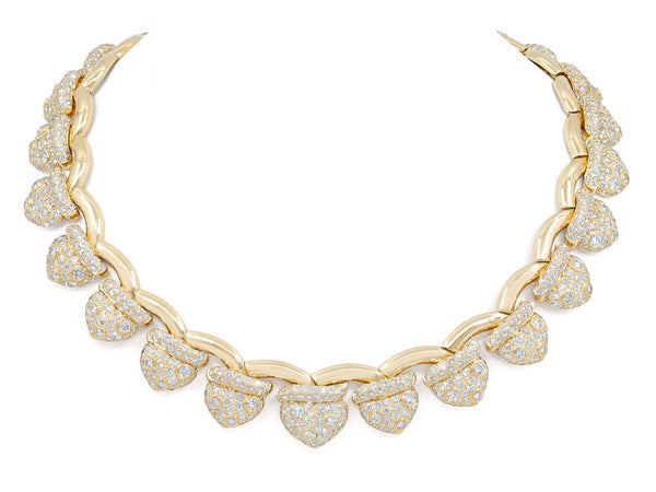 Diamond, Gold Pendant, Fred, Paris.  Estate Jewelry Pendants and, Lot  #75026